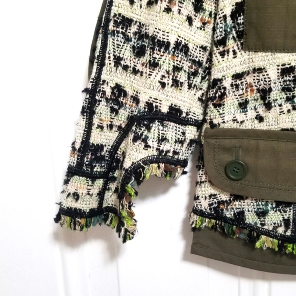 🆕️ Louis Vuitton Tweed Cropped Jacket Runway 2010. Size: 34 IT 0 US. - Picture 12 of 17